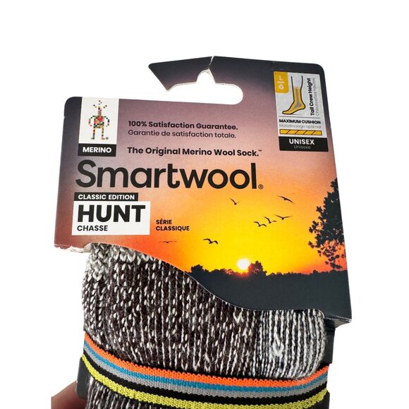 Smartwool Hunt Socks NWT Unisex Large Tall Crew Height  Maximum Cushion $27 - Picture 3 of 5